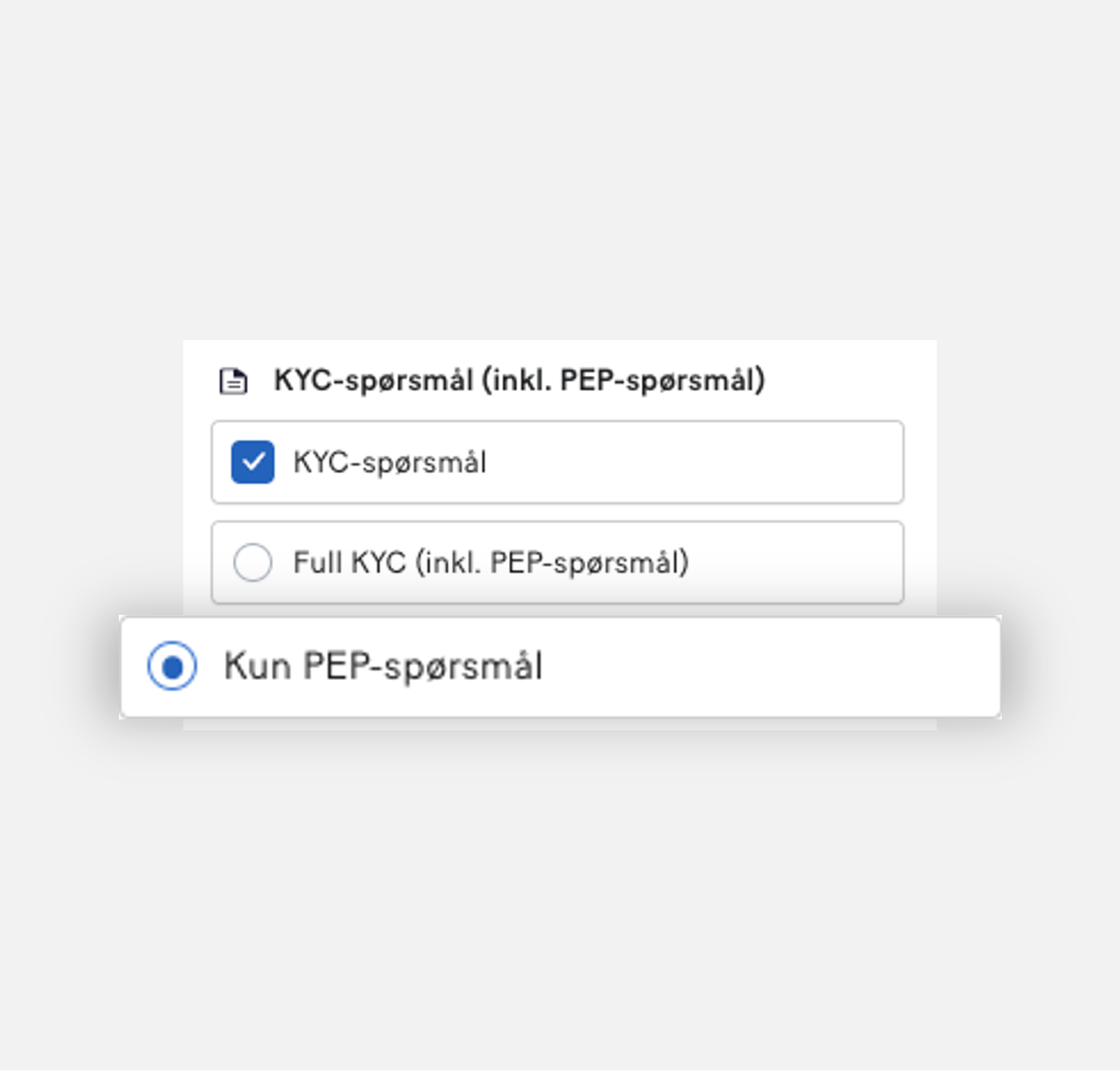 PEP-only-form